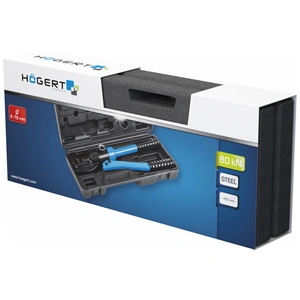 Hidraulikus vágó,  4-16 mm betonacél, vascső, vasrúd vágásához., HÖGERT HT3B548  / RENDELÉSRE