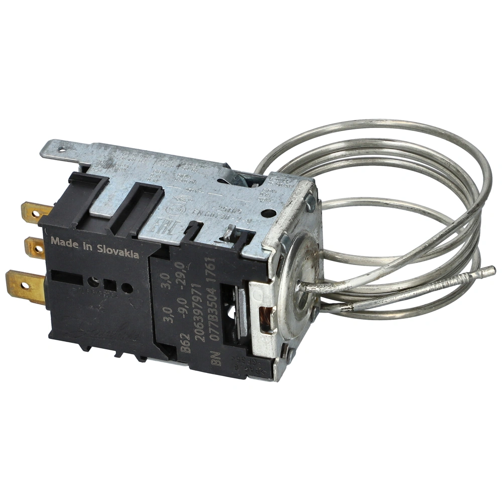 Hőfokszabályzó (eredeti) ELECTROLUX DANFOSS 077B3504 hűtő
