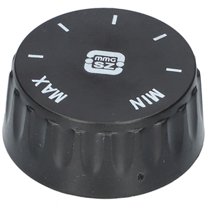 Hőfokszabályzó forgatógomb (MIN-MAX) hőtárolós kályha