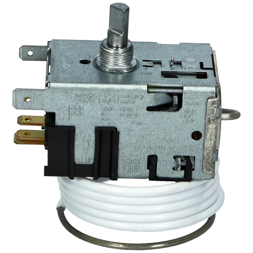 Hőfokszabályzó (normáltér) hátlapos elpár -10/ -22°C (eredeti) ZANUSSI LOK3004 DANFOSS 077B5223 hűtő