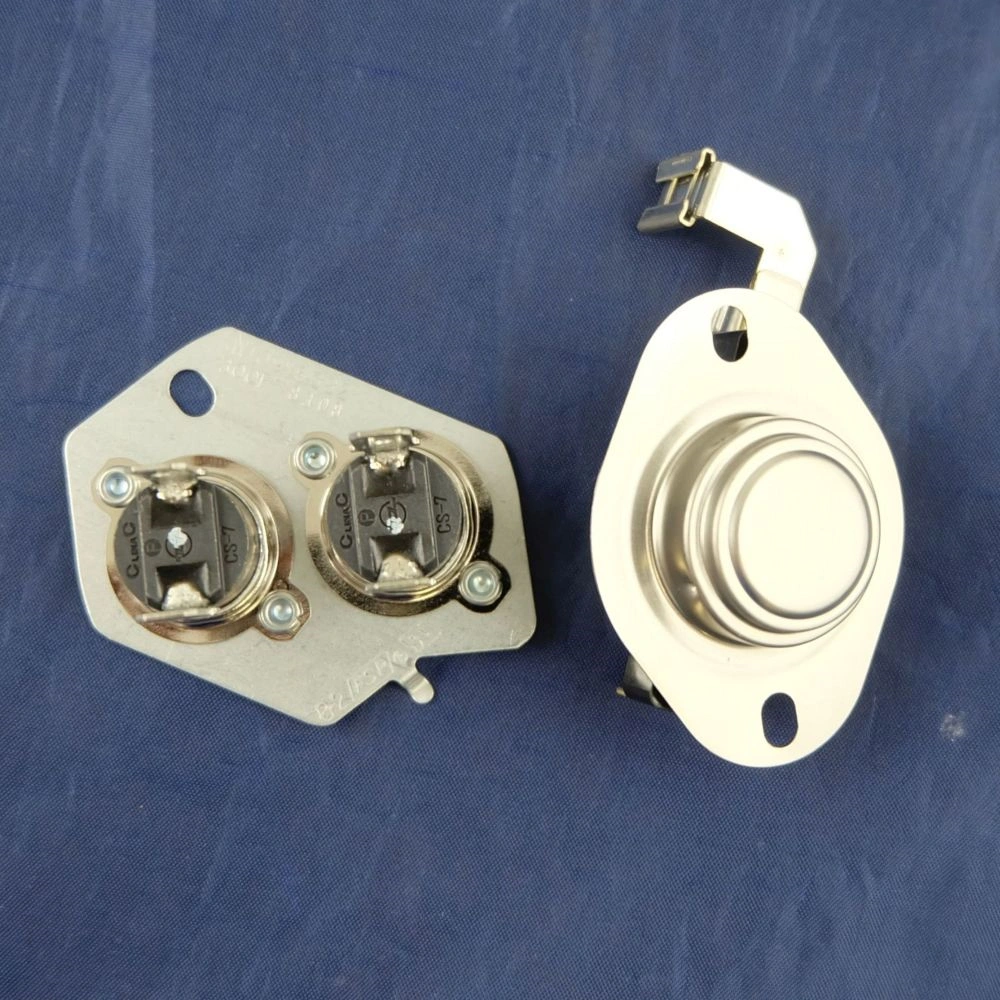 Hőkorlátozó, klixon pár (eredeti) WHIRLPOOL / INDESIT szárítógép / RENDELÉSRE