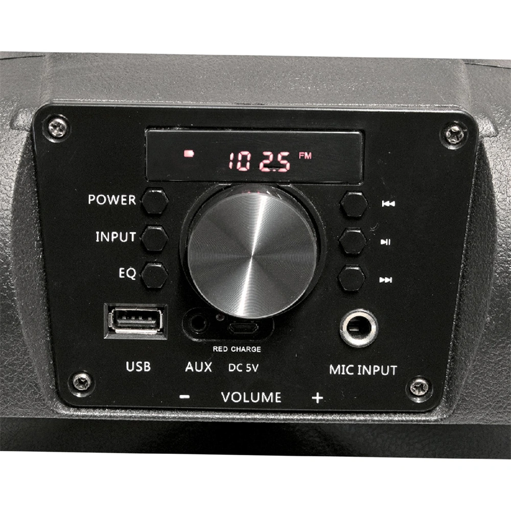 Hordozható party hangdoboz 2 utas beépített akkuval és LED fénnyel, bluetooth, KARAOKE, 40W, SAL PAR 20BT / RENDELÉSRE