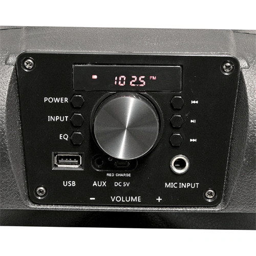 Hordozható party hangdoboz 2 utas beépített akkuval és LED fénnyel, bluetooth, KARAOKE, 40W, SAL PAR 20BT / RENDELÉSRE