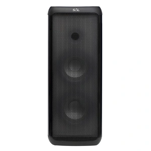 Hordozható party hangdoboz, beépített akkuval és LED fénnyel, bluetooth, KARAOKE, 120W,  SAL PAR 221DJ / RENDELÉSRE