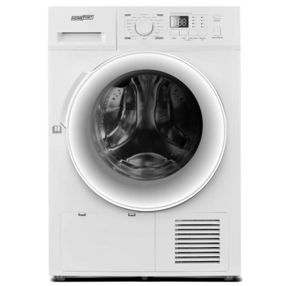 Hőszivattyús szárítógép, A++, 8 Kg, fehér  (eredeti) HOMEFORT HSZH81UW / RENDELÉSRE