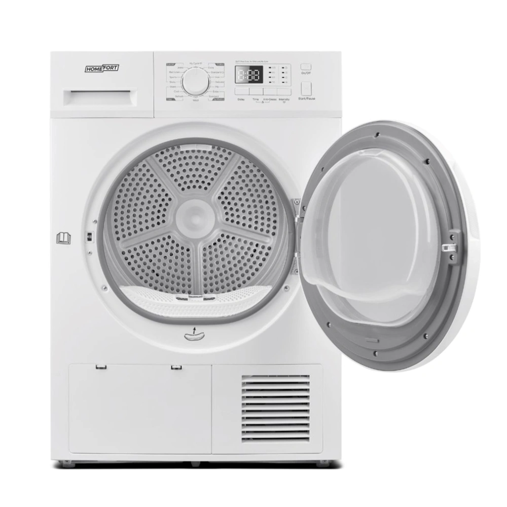 Hőszivattyús szárítógép, A++, 8 Kg, fehér  (eredeti) HOMEFORT HSZH81UW / RENDELÉSRE