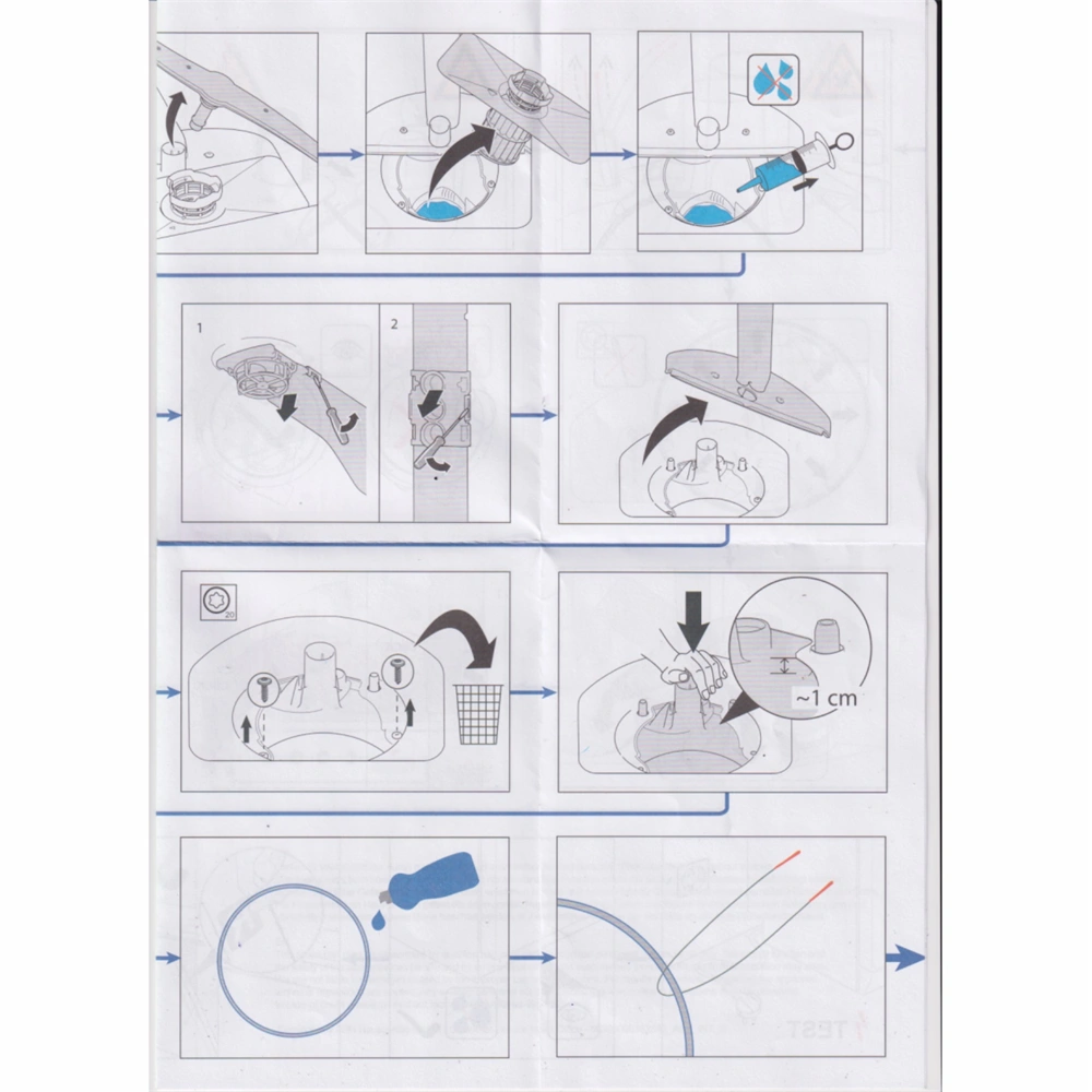 Javító készlet, ülepítő (utángyártott) BOSCH mosogatógép