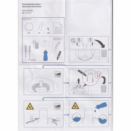 Javító készlet, ülepítő (utángyártott) BOSCH mosogatógép