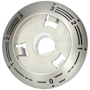 KIFUTÓ Gombgyűrű (fokozatkapcsoló) (ezüst) FAGOR sütő / RENDELÉSRE