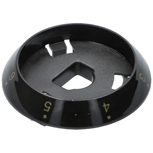 KIFUTÓ Gombgyűrű (fokozatkapcsoló) (fekete) FAGOR főzőlap / RENDELÉSRE