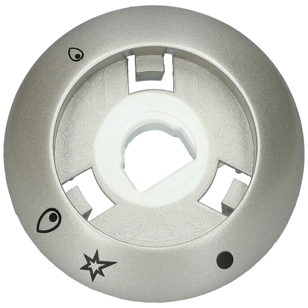 KIFUTÓ Gombgyűrű (gáz) (ezüst) sütőről vezérlhető főzőlaphoz 3H-435 X FAGOR sütő / RENDELÉSRE 