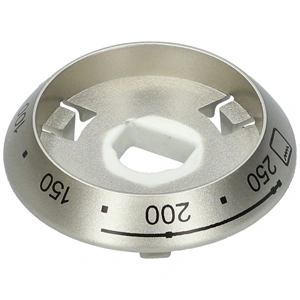 KIFUTÓ Gombgyűrű (hőfokszabályzó) (ezüst) FAGOR sütő / RENDELÉSRE