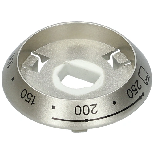 KIFUTÓ Gombgyűrű (hőfokszabályzó) (ezüst) FAGOR sütő / RENDELÉSRE