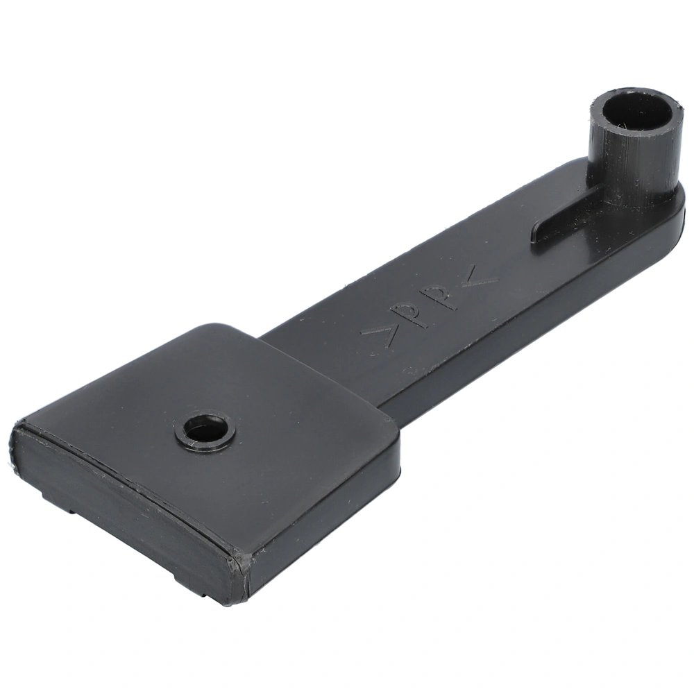 KIFUTÓ Teatartályból kijövő műanyag fekete cső JA506