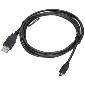 Kábel USB (4 pól.mini USB - A típusú dugó) 2m