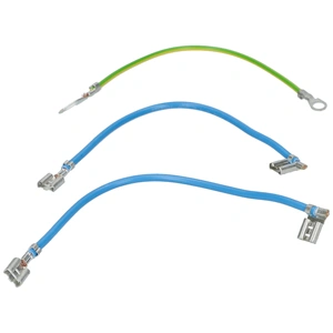 Kábelköteg, vezeték készlet, 2db kék+1db sárga, új típusú  (eredeti) HAJDU bojler pl: Z120EK1, ZEK