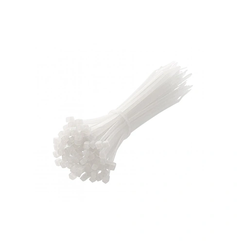 Kábelkötegelő 2,5 x 140mm, fehér, 100db/csomag HÖGERT HT2C718