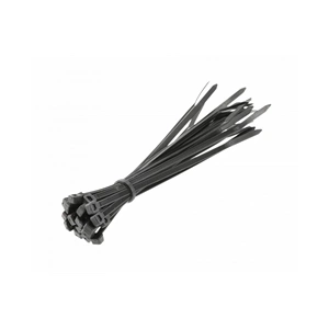 Kábelkötegelő 3,6 x 140mm, fekete, 25db/csomag HÖGERT HT2C703