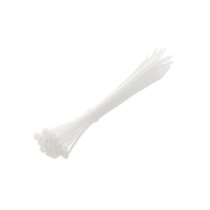 Kábelkötegelő 3,6 x 200mm, fehér, 25db/csomag HÖGERT HT2C722