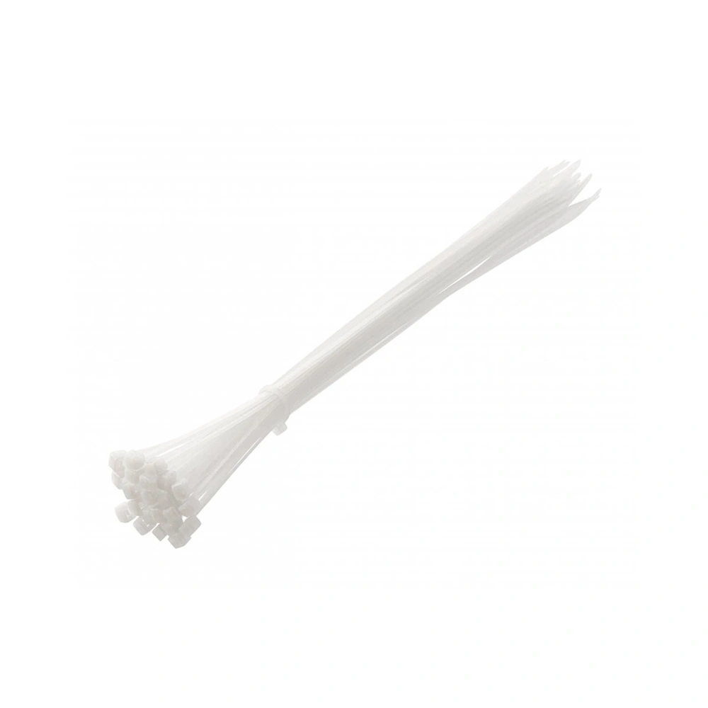 Kábelkötegelő 3,6 x 300mm, fehér, 25db/csomag HÖGERT HT2C724