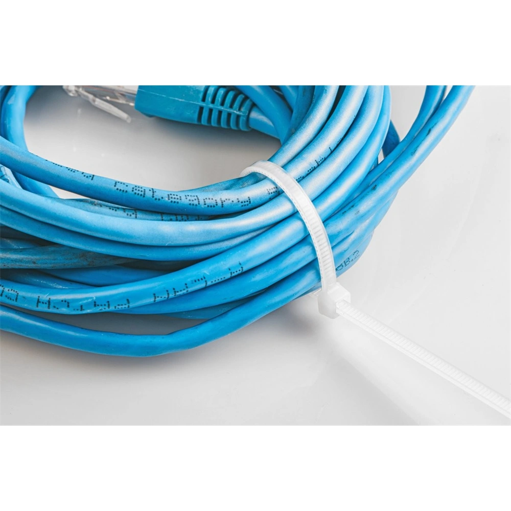 Kábelkötegelő 4,8 x 200mm, fehér,100db/csomag HÖGERT HT2C727