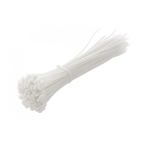 Kábelkötegelő 4,8 x 300mm, fehér, 100db/csomag HÖGERT HT2C729