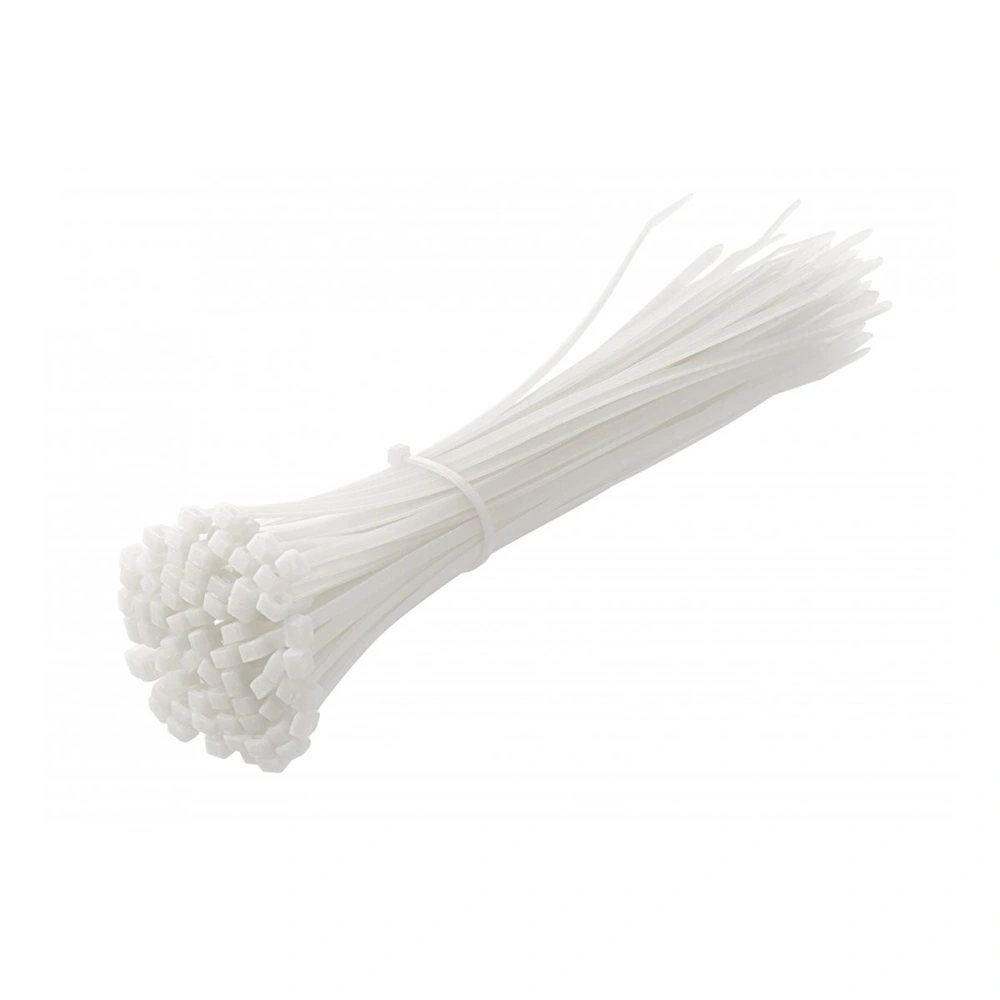 Kábelkötegelő 4,8 x 300mm, fehér, 100db/csomag HÖGERT HT2C729