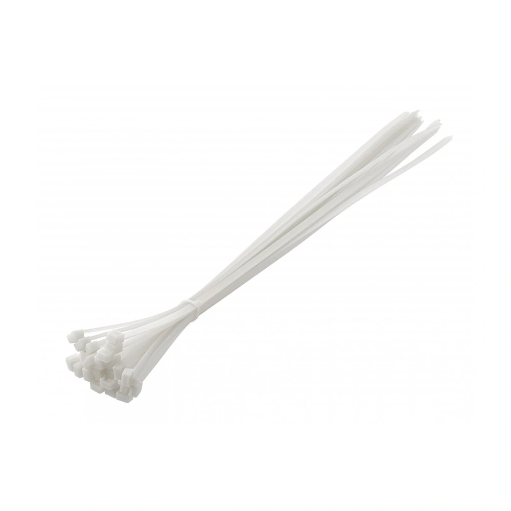 Kábelkötegelő 9 x 600mm, fehér, 25db/csomag HÖGERT HT2C732