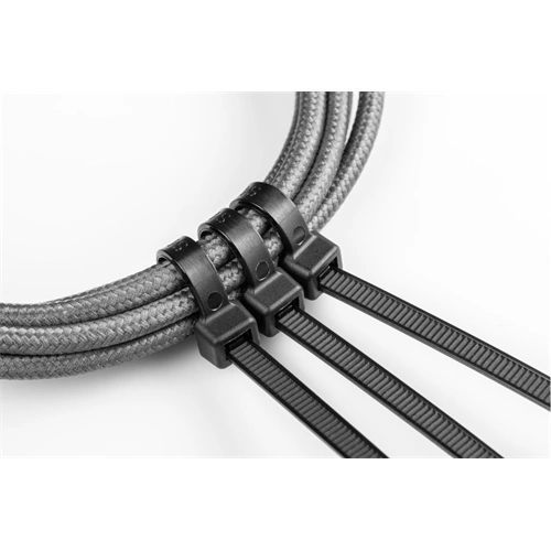 Kábelkötegelő 9 x 600mm, fekete, 25db/csomag HÖGERT HT2C716