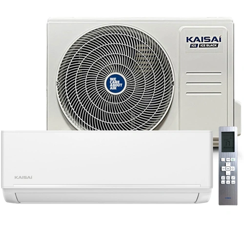 Kaisai ICE oldalfali 3.5 kW ICE hűtő-fűtő klíma szett, fehér, WIFI, Csepptálcafűtés