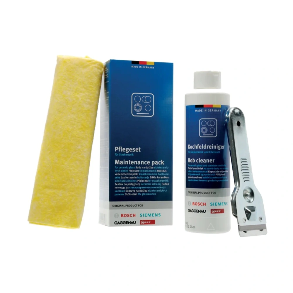 Karbantartó csomag (eredeti) BOSCH tűzhely, ndukciós főzőlap tisztító 