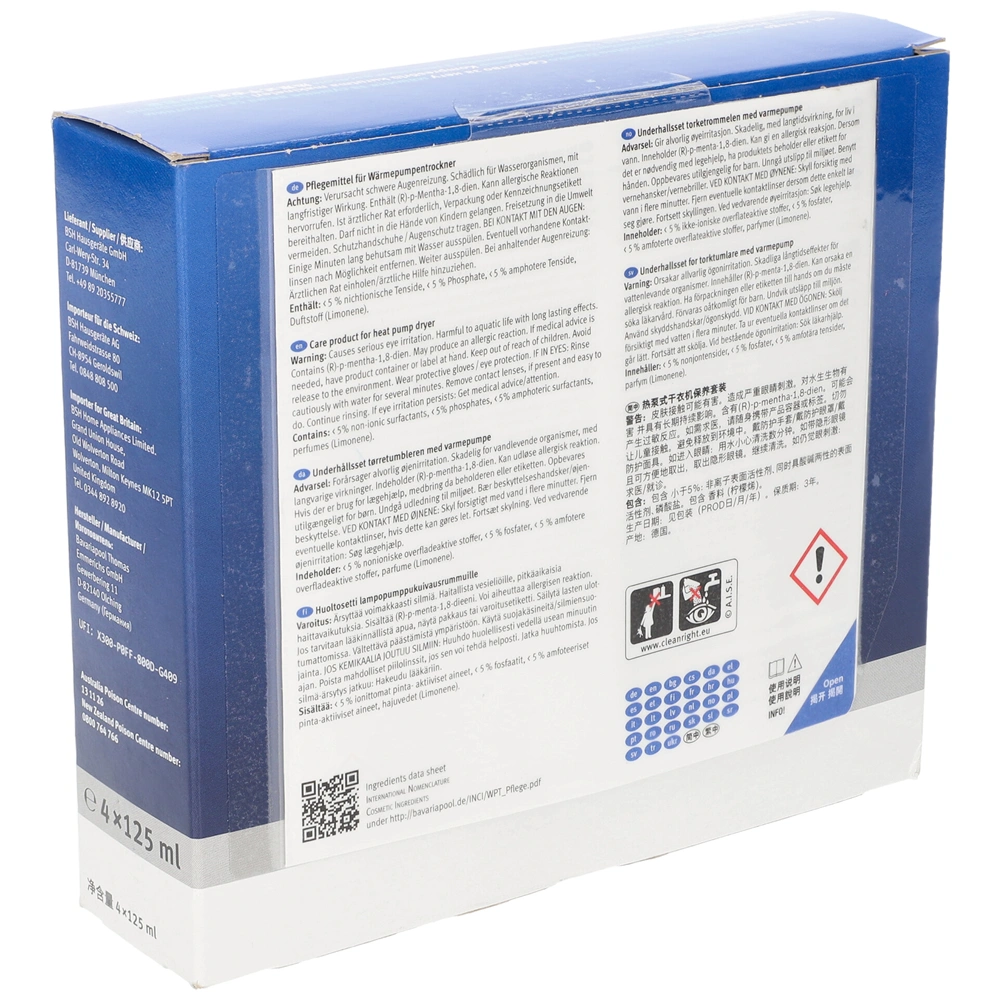 Karbantartó csomag hőcserélős és öntisztítós (eredeti) hőszivattyús szárítógéphez