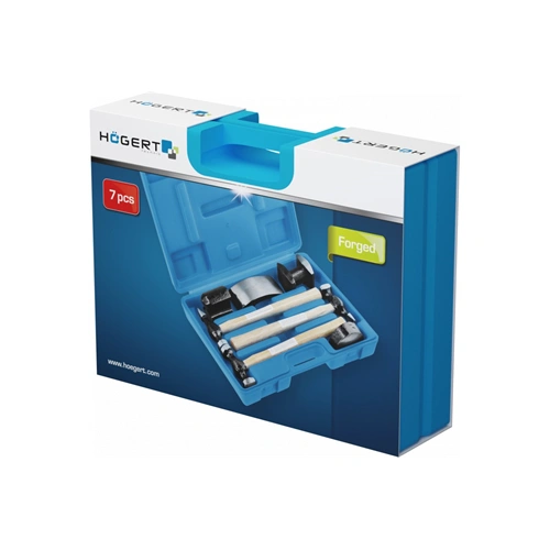 Karosszéria egyengető készlet 7 részes , HÖGERT HT8G460  / RENDELÉSRE