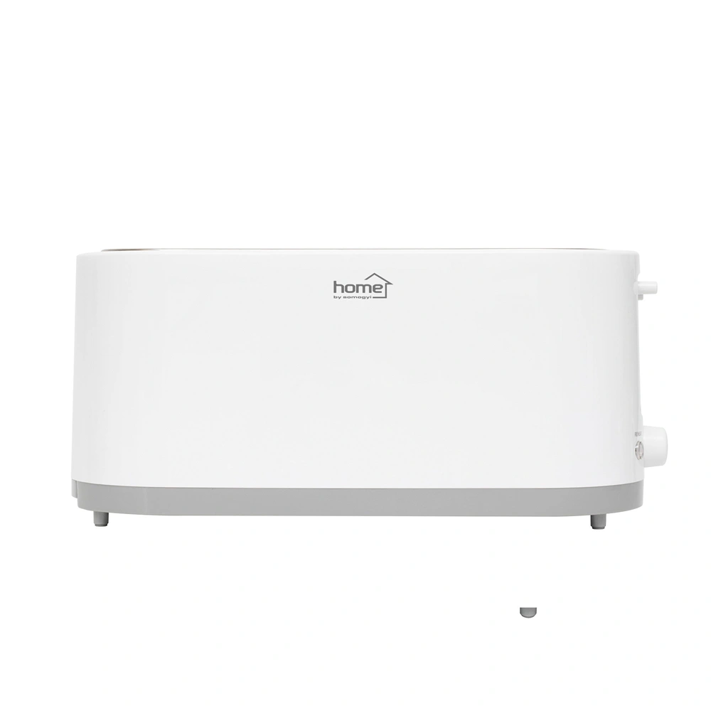 Kenyérpirító 4 szeletes, 1400 W, cooltouch, 7 fokozat, zsemlemelegítő, Home HG KP 42 /RENDELÉSRE