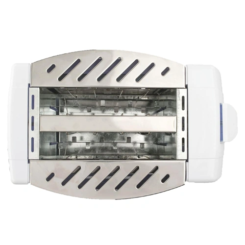 Kenyérpirító 750W,  fokozat, STOP gomb, egyszerre két szelet kenyér pirítható  HOME HG KP 01 / RENDELÉSRE