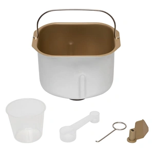 Kenyérsütő, 710 W, 15 program, 500 g, 750 g, 900 g kenyérsütés, rozsdamentes, HOME HG KS 900