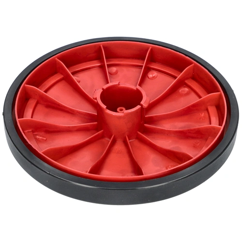 Kerék (hátsó, bordó, eredeti) DYRAS porszívó / RENDELÉSRE