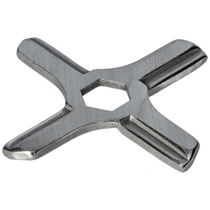 Kés (6 szögletű lyuk, 4 élű) (utángyártott) MOULINEX HV húsdaráló