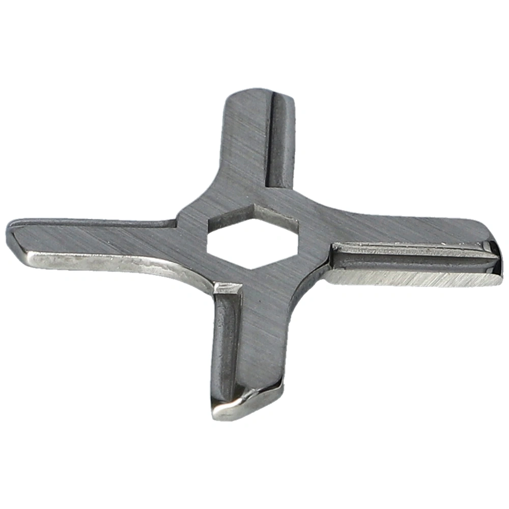 Kés (6 szögletű lyuk, 4 élű) (utángyártott) MOULINEX HV húsdaráló