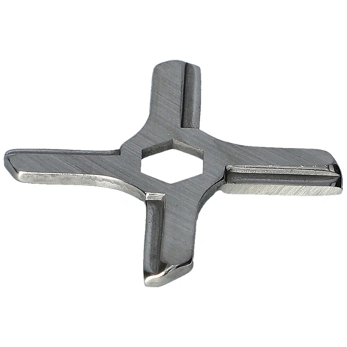 Kés (6 szögletű lyuk, 4 élű) (utángyártott) MOULINEX HV húsdaráló