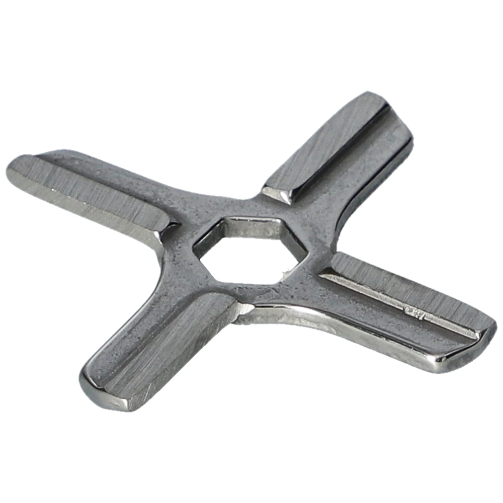 Kés (6 szögletű lyuk, 4 élű) (utángyártott) MOULINEX HV húsdaráló