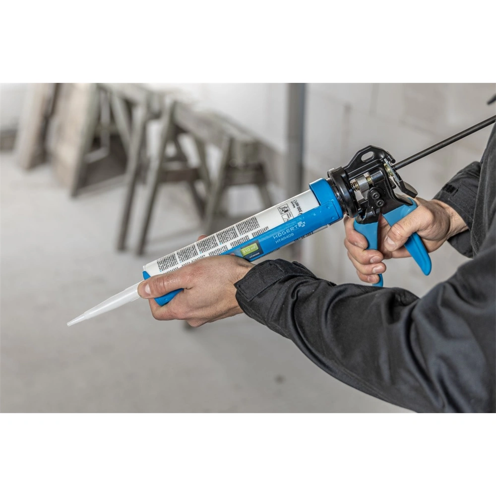 Kinyomó pisztoly, sűrűbb anyagokhoz, 310 ml,  HÖGERT HT4R409
