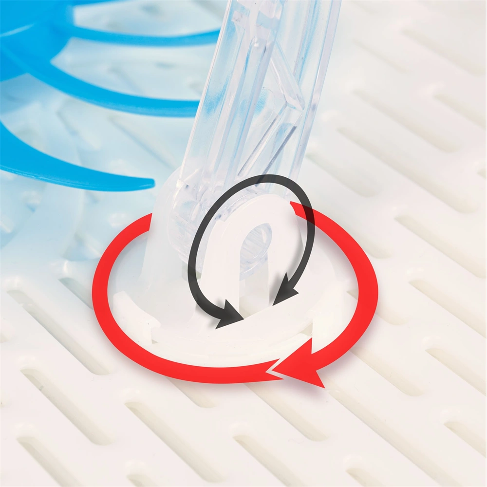 Klíma légterelő 3db ventilátorral, 55-88 cm állítható szélességű, akasztós,  fehér