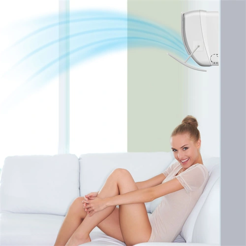 Klíma légterelő, 57-105 cm állítható szélességű, fehér