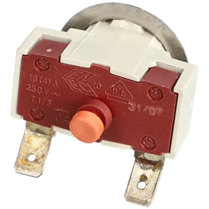 Klixon (2 érintkezős, visszanyomós, eredeti) WHIRLPOOL mosogatógép /RENDELÉSRE