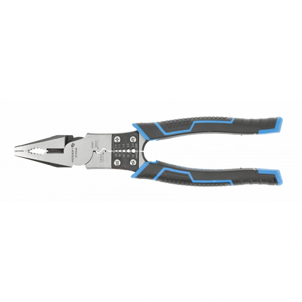 Kombinált (egyetemes) fogó, Multifunkciós, 9 funkciós, 215 mm, HÖGERT HT1P242