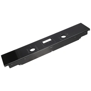Komplett vezérlőpanel, fekete üveg YFA60-17SC-041-120 (eredeti) HOMEFORT HSB64DGB  beépít. elektromos sütő / RENDELÉSRE