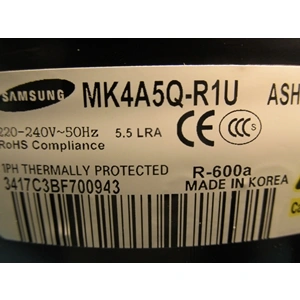 Kompresszor (eredeti) SAMSUNG MK4A5QR1UE R600 hűtőgép