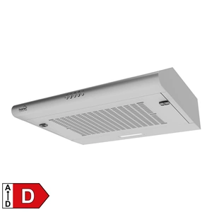 Konyhai páraelszívó HURRICANE, 3 sebesség, 2 motoros, 200 W, 60cm, , HOME KPE 6038S / RENDELÉSRE