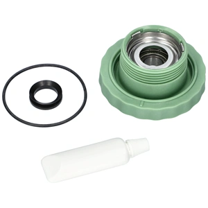 Középrész (csapágy), bal, hajtás ellenoldali, V-gyűrűs (eredeti) ELECTROLUX EWT1012,1016 mosógép